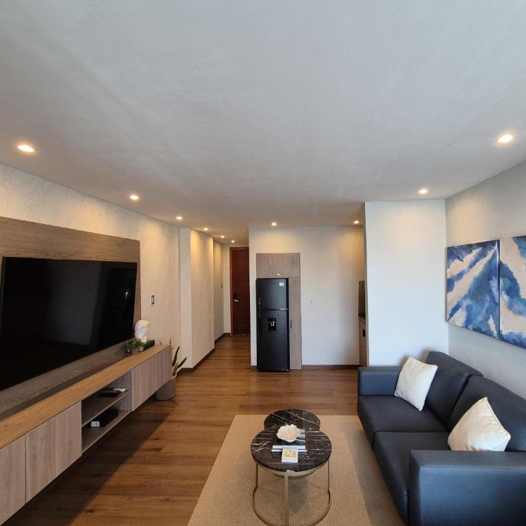 Moderna suite con balcón a pasos de la playa - One-Bedroom Apartment - 10