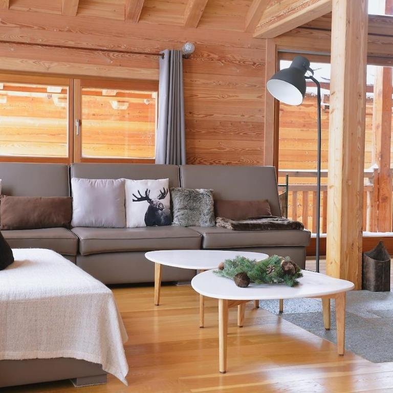 TETRAS Chalet de prestige, 12 personnes , Pieds des pistes - Chalet - 11