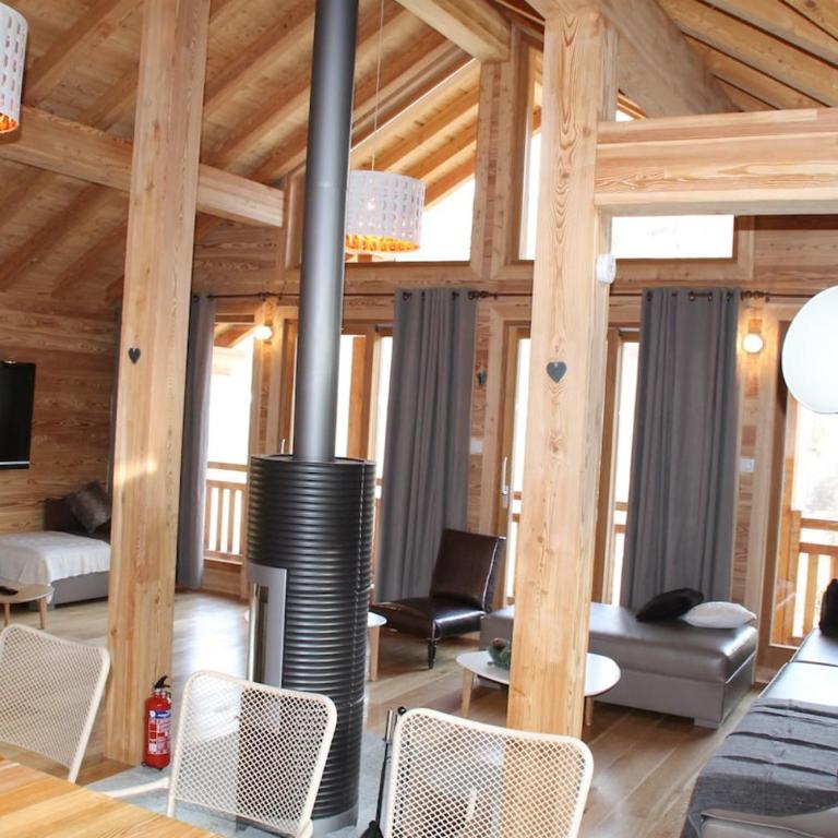TETRAS Chalet de prestige, 12 personnes , Pieds des pistes - Chalet - 13
