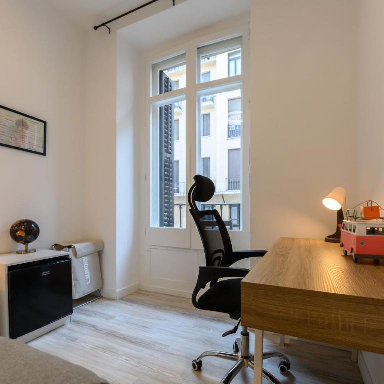 Barcelona habitación con comodidad y zonas compartidas Gran Vía-Madrid T emporal SBE1013 - One-Bedroom Apartment - 10