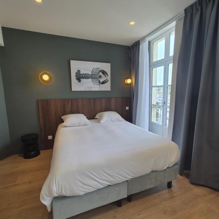 Hôtel l'Hermine - Vannes Port de plaisance - Chambre Supérieure - 1