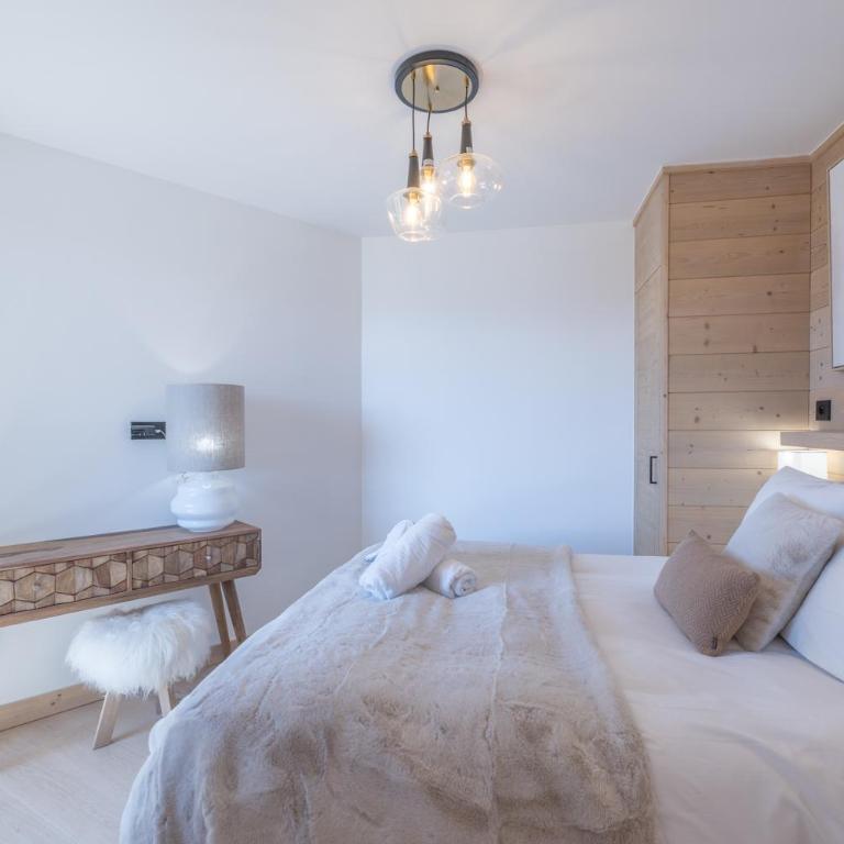 Alpe d'Huez Houses - Chez Côme, Nid douillet dans résidence Spa 5 étoiles, skis au pied, avec vue et jardin - Apartamento de 2 dormitorios con terraza - 13