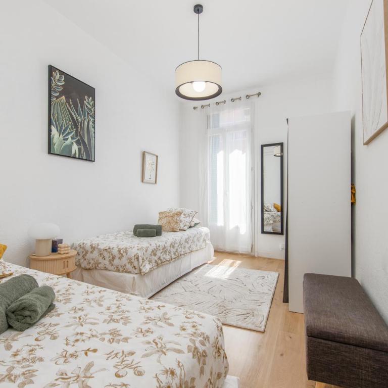 AV DE FRANCE - Agréable 3 pièces - Frontière Monaco à 30 mètres - Appartement 2 Chambres - 6