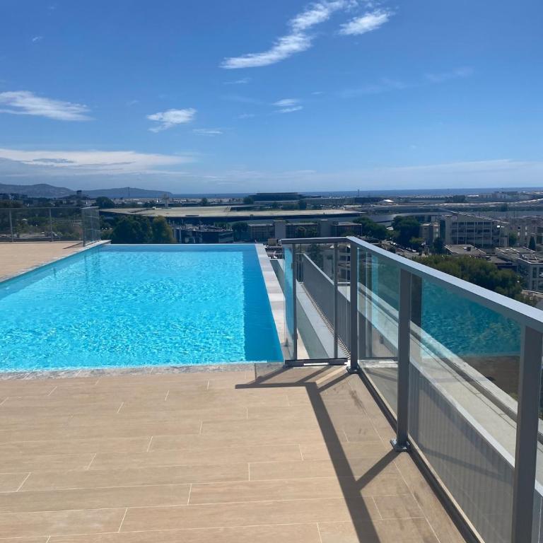 New flat with swimming pool on rooftop - Appartement 1 Chambre - 24