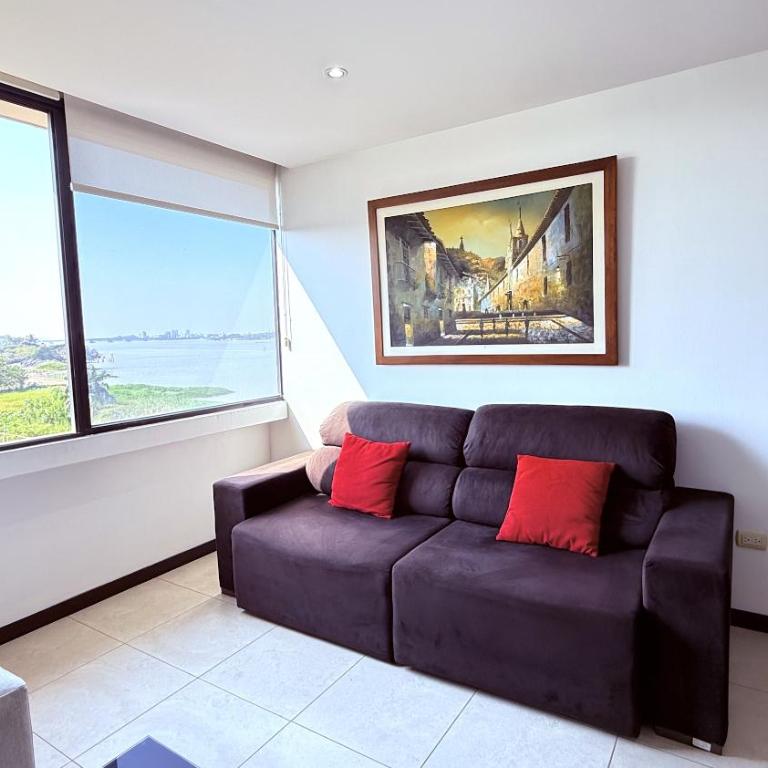 Bellini 3, Puerto Santa Ana, Suite Ejecutiva con vista, lavadora, secadora, wiffi - Apartamento de 1 dormitorio - 4