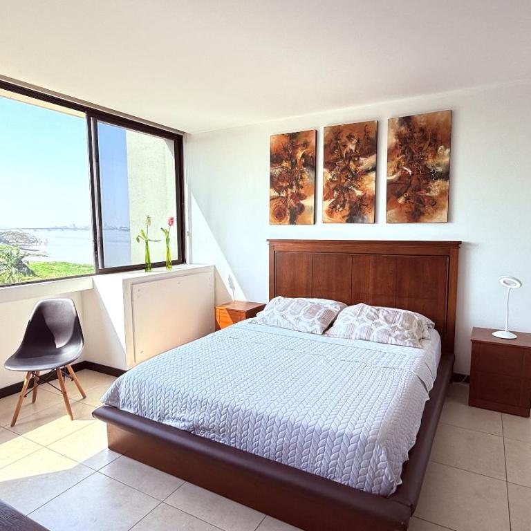 Bellini 3, Puerto Santa Ana, Suite Ejecutiva con vista, lavadora, secadora, wiffi - Apartamento de 1 dormitorio - 31