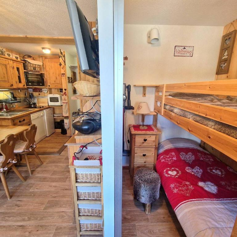 Charmant 2P rénové, 4 pers, balcon, proche pistes - FR-1-265-251 - Appartamento (5 Adulti) - 6