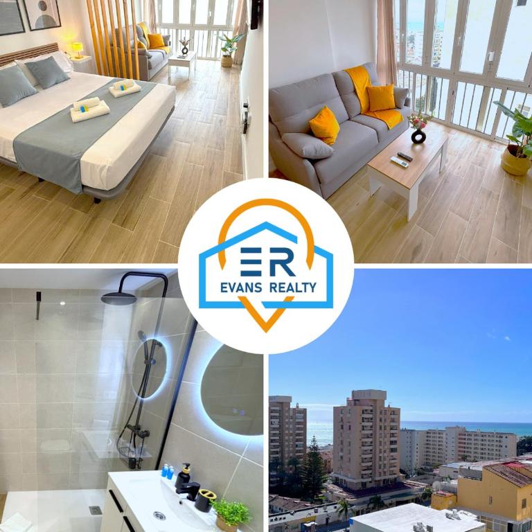 Evans Realty BL Estudio lujoso & Vistas al mar - Apartamento de 1 dormitorio con vistas al mar - 1