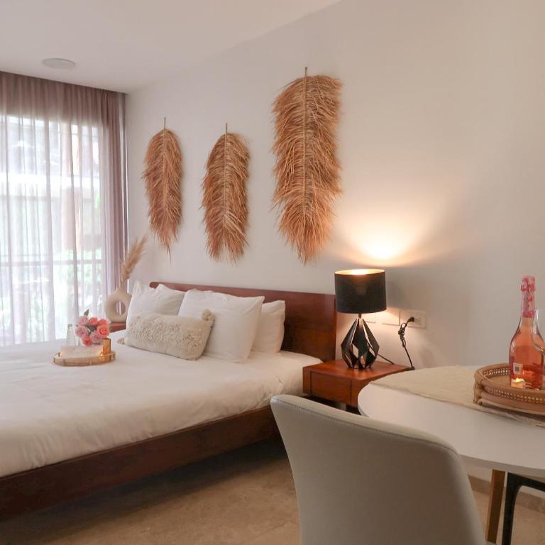 The Shore - Chic Getaway - Beach steps away - Estudio Deluxe con cama grande - 3