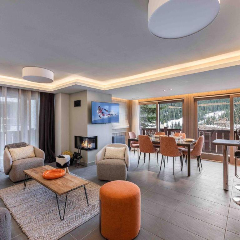 Appartement moderne avec cheminée, parking et Wi-Fi, Courchevel - FR-1-563-7 - Apartment (6 Adults) - 1