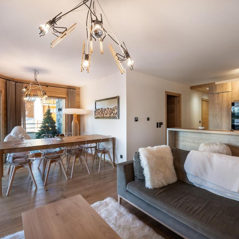 Charmant T4 à Courchevel 1650, proche piste, parking et WiFi - FR-1-563-13 - Apartment (8 Erwachsene) - 1