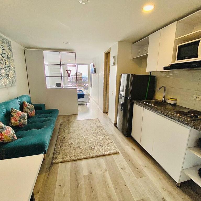 Apartaestudio en Torre Ventto Piso 25 Vista 180 Centro Histórico - Apartamento de 1 dormitorio - 35