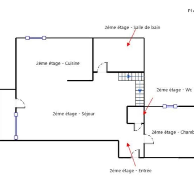 Duplex en bois aux Ménuires, 3 chambres, parking, 6 pers - FR-1-452-392 - Apartment - 10