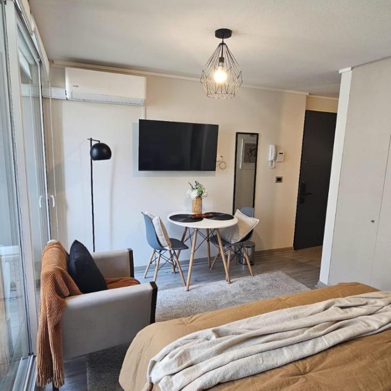 HOM I Luminoso y Acogedor Studio 2PAX en Santiago - Estudio - 3