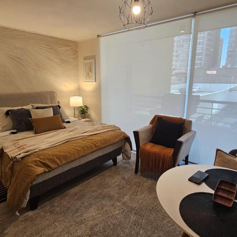 HOM I Luminoso y Acogedor Studio 2PAX en Santiago - Estudio - 5