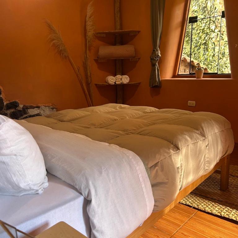 River House Urubamba - Mountain View Bungalows & River Access - Habitación Doble con vistas a la montaña - 1