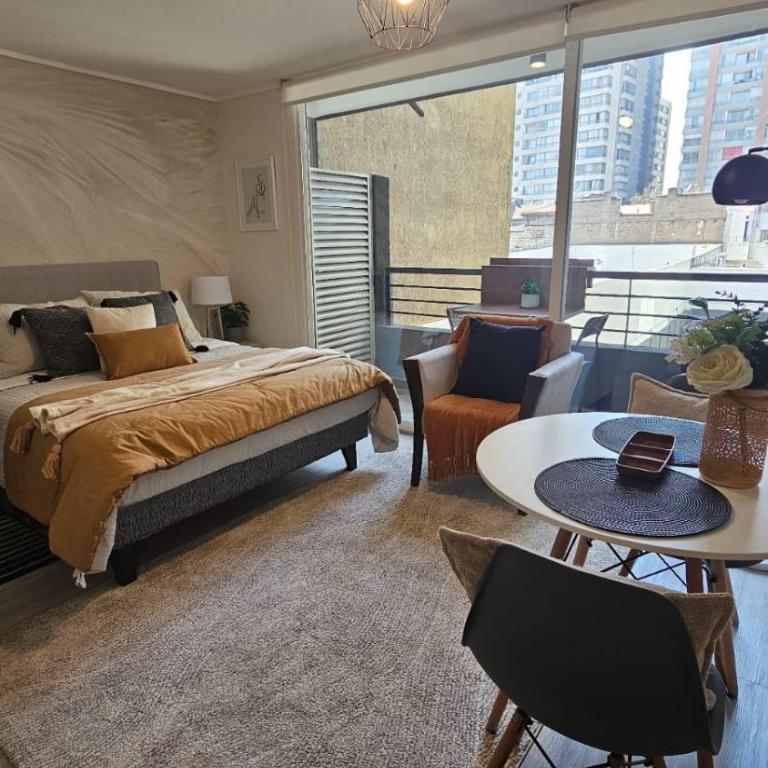 HOM I Luminoso y Acogedor Studio 2PAX en Santiago - Estudio - 17