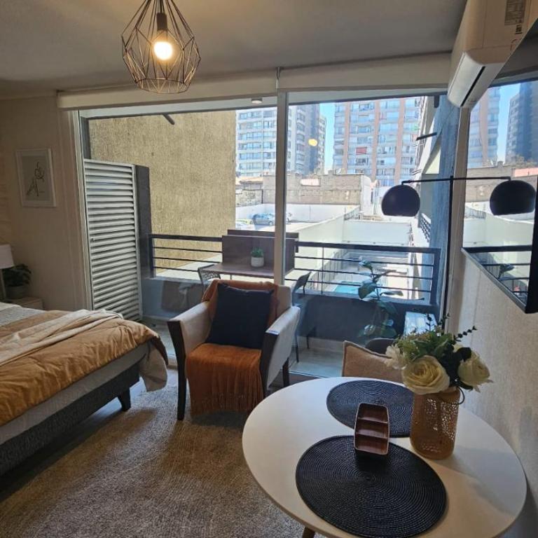 HOM I Luminoso y Acogedor Studio 2PAX en Santiago - Estudio - 26