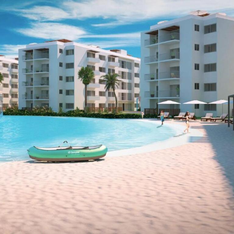 Condominio de Lujo con Laguna artificial y Hermosas Vistas - Two-Bedroom Apartment - 22