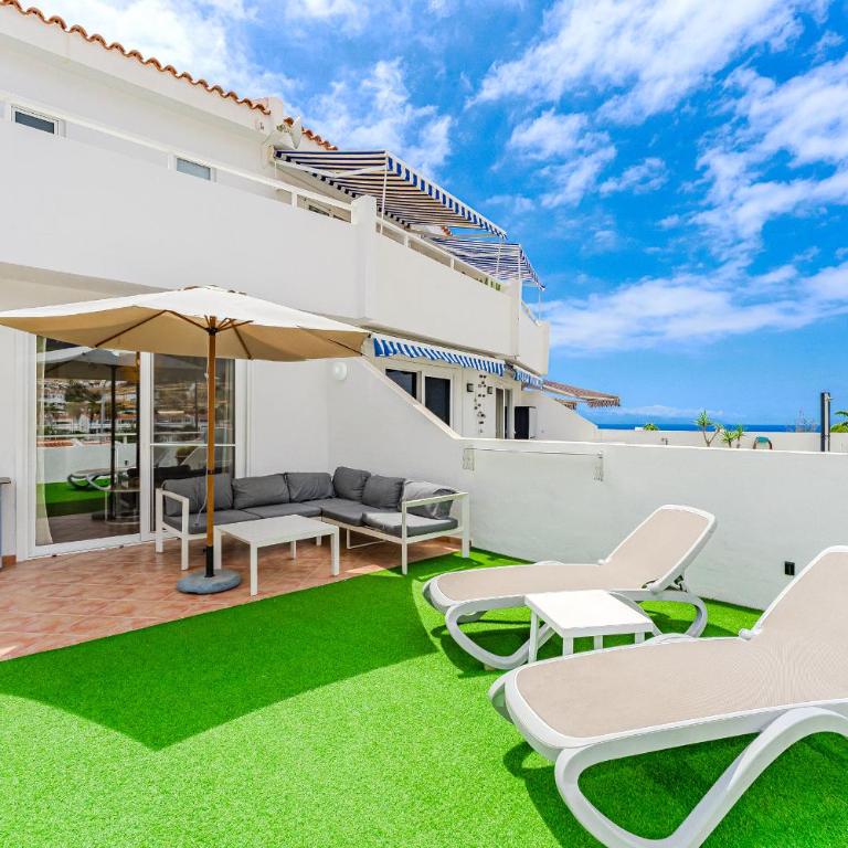 Huge Sunny Terrace Heated Pool Costa Adeje - Apartamento de 1 dormitorio - 15