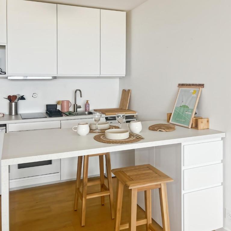 Appartement LACANAU avec vue sur l'ocean 2 ou 4 personnes - Appartement 1 Chambre - 5