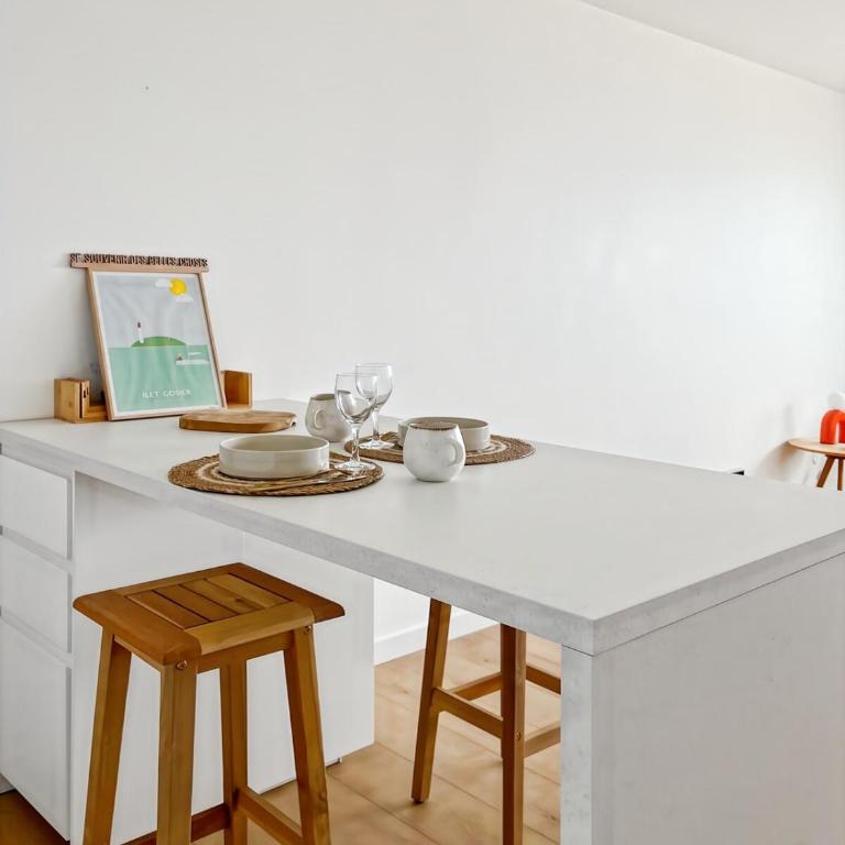 Appartement LACANAU avec vue sur l'ocean 2 ou 4 personnes - Appartement 1 Chambre - 4