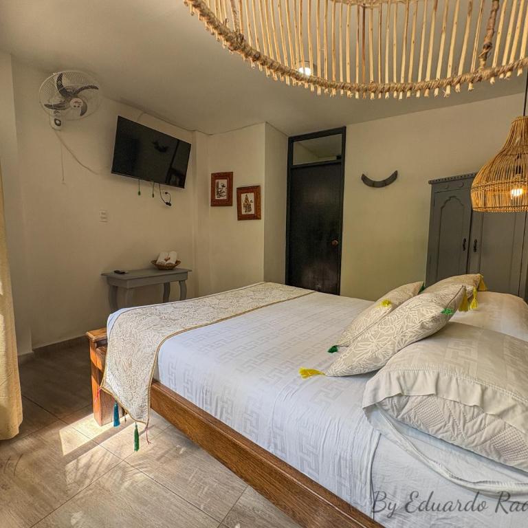 Hostal Antawara Tayrona - Habitación Doble con vistas al jardín - 6