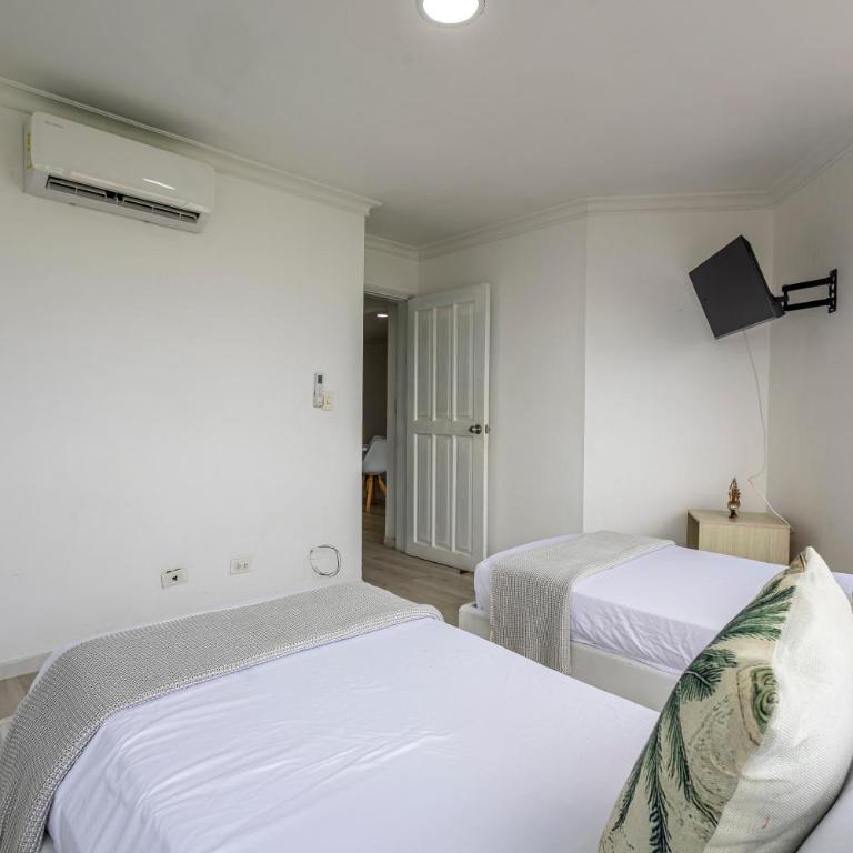 Bocagrande Flamingo Beach - Con vista al mar y salida directa a playa - Apartamento de 2 dormitorios - 22