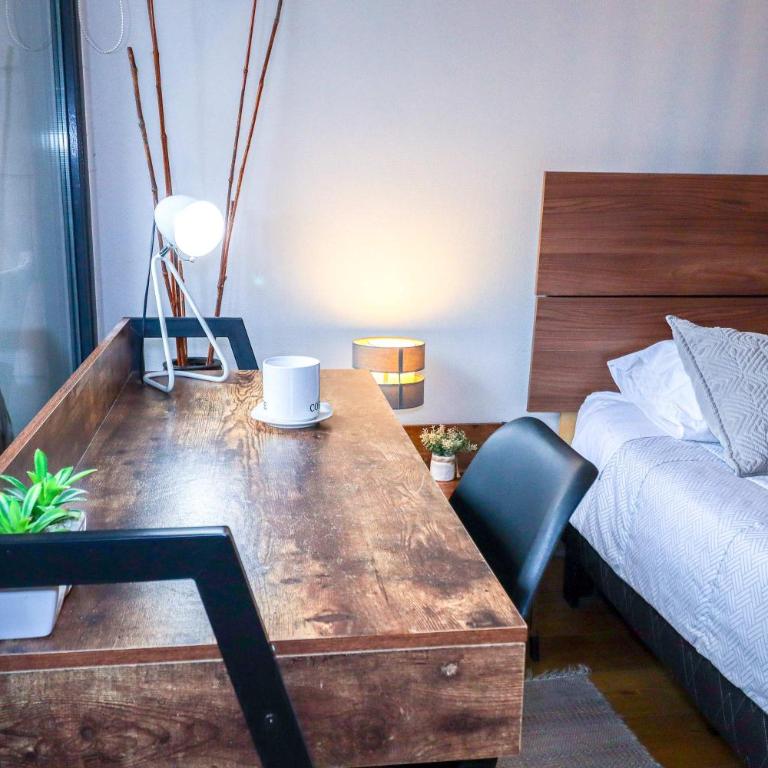 HOM I Precioso y acogedor depto 1D1B con Parking y Piscina Temperada - Apartamento - 31
