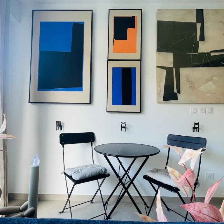Studio entièrement équipé 5 min Monaco - Appartement 1 Chambre - 8