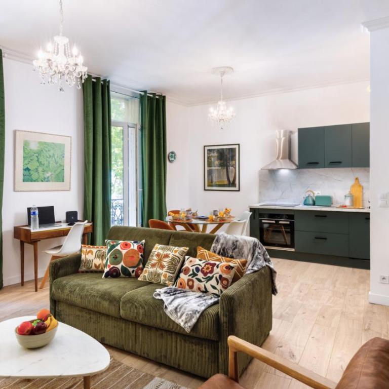 Heart of Oc Mistral Elegant & Spacious Center Train Station - Appartement 2 Chambres avec Balcon - 5