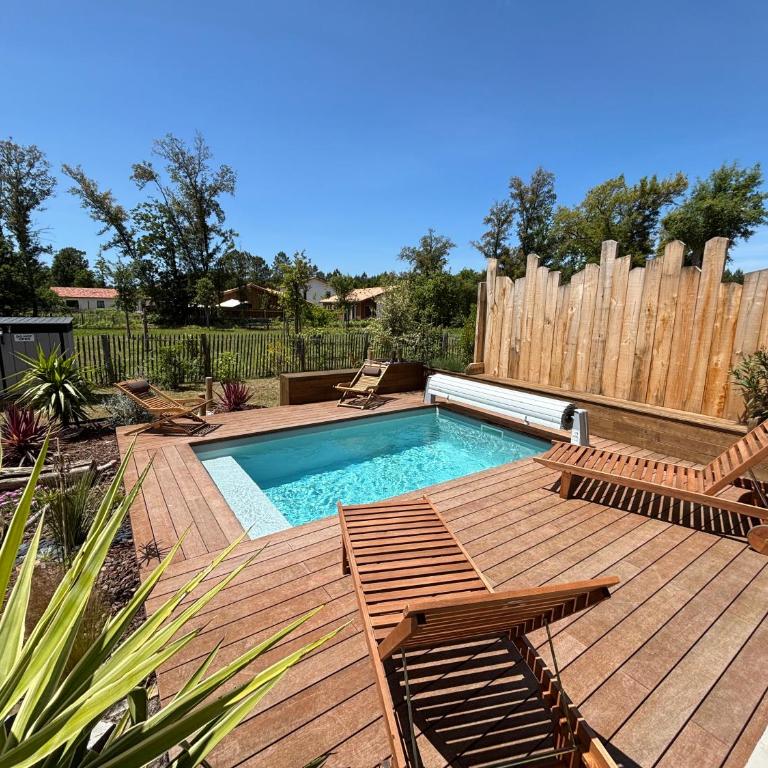 Villa 6 personnes avec piscine Moliets-et-Maa - Villa avec Piscine Privée - 1