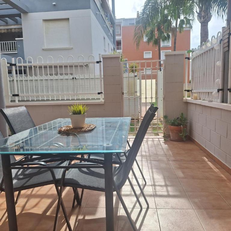 Casa Gloria con gran patio y acceso directo a piscina - Apartamento con terraza - 3