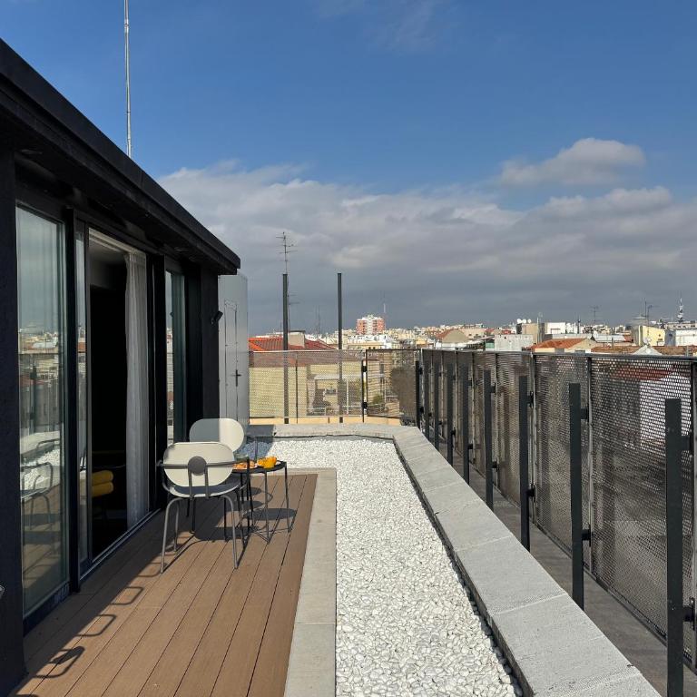 Be Mate Trafalgar - Estudio con terraza - 10