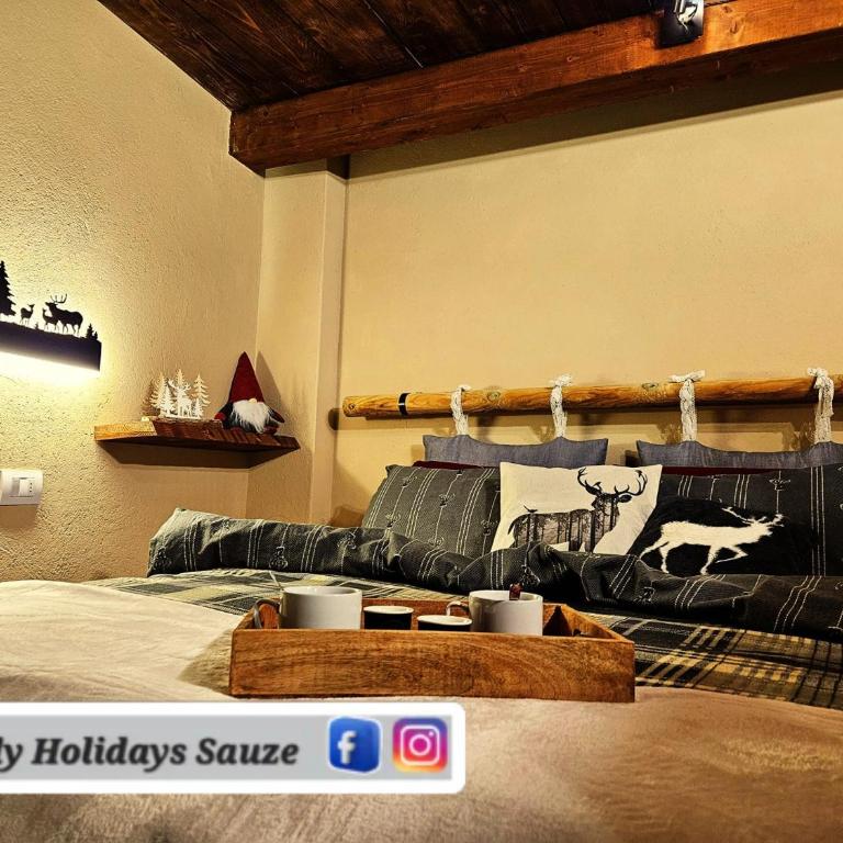 BAITA LOVELY AND CENTRAL SAUZE D'OULX - Chalet con 2 Camere da Letto - 4