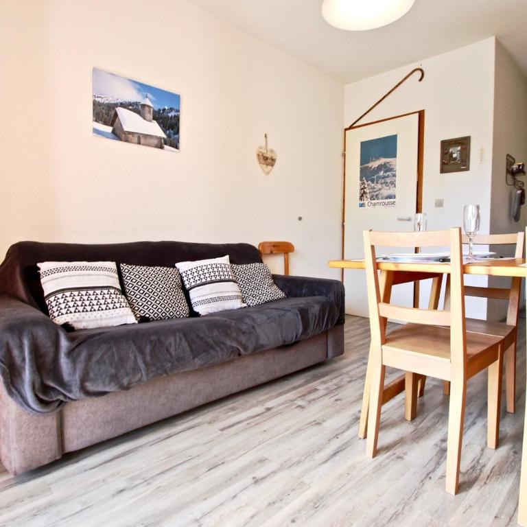 Joli 2 pièces 4/5 pers, au pied des pistes, terrasse sud - Appartement 1 Chambre - 5