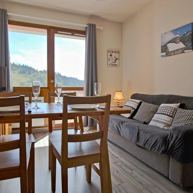 Joli 2 pièces 4/5 pers, au pied des pistes, terrasse sud - Appartement 1 Chambre - 6