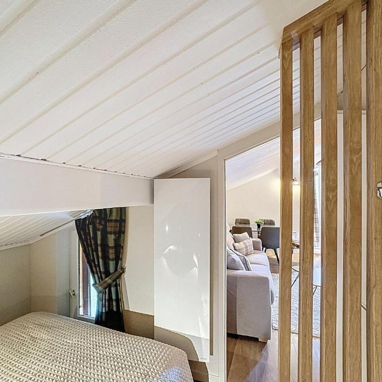 Appartement ski aux pieds, rénové, balcon sud, 4 pers - Apartment mit 1 Schlafzimmer - 10