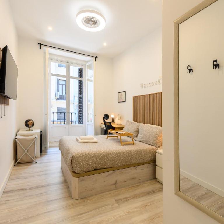 Washington habitación con comodidad y zonas compartidas Gran Vía-Madrid Temporal SBE1014 - Double Room - 6