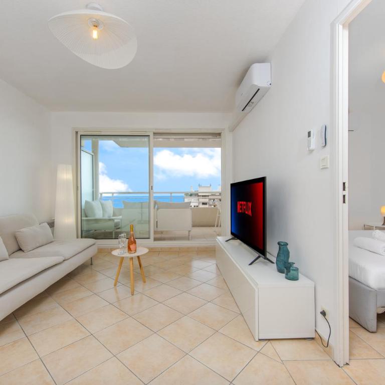 5mn Monaco - Vue panoramique sur la mer - Parking - DZ - Appartement 1 Chambre - 4