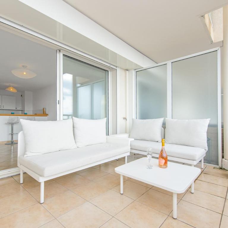 5mn Monaco - Vue panoramique sur la mer - Parking - DZ - Appartement 1 Chambre - 20