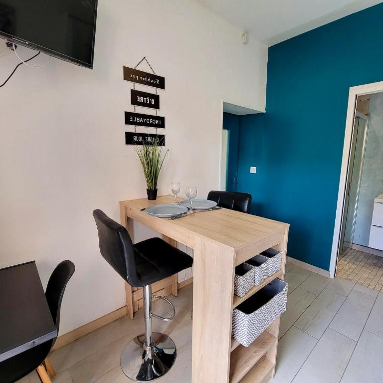 Appartement tout équipé avec terrasse à 600m du centre thermal - Appartement - Rez-de-Chaussée - 21