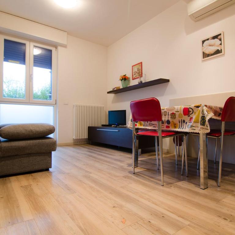 Residence Florida B5-200m dal lago, balcone, AC - Appartamento Deluxe con 2 Camere da Letto - 12