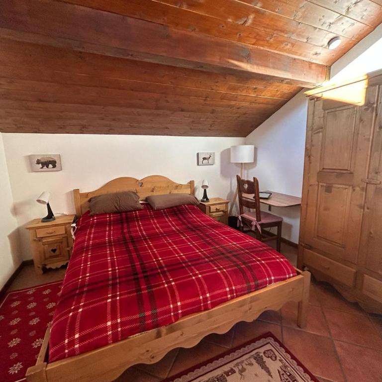 Trois pieces en duplex plein sud avec vue a Montgenevre - Apartment mit 2 Schlafzimmern und Balkon - 8