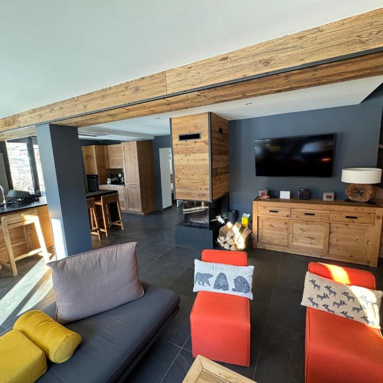 Chalet duplex 10 pers., sauna, animaux admis, parking, Valloire - FR-1-263-496 - Chalet (10 Adultes) - 2