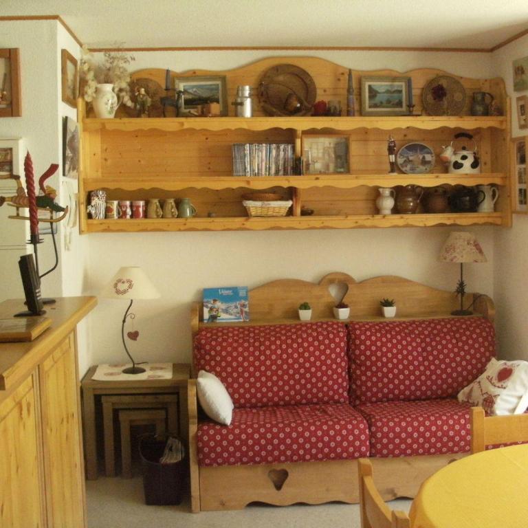 2 pièces cabine 6 pers. exposé Sud avec balcon et garage à Valloire - One-Bedroom Apartment - 1