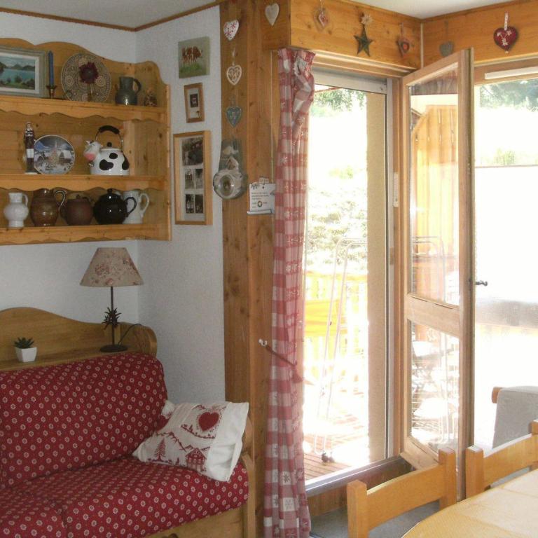2 pièces cabine 6 pers. exposé Sud avec balcon et garage à Valloire - One-Bedroom Apartment - 5