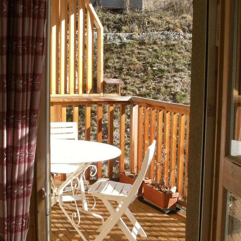 2 pièces cabine 6 pers. exposé Sud avec balcon et garage à Valloire - One-Bedroom Apartment - 13