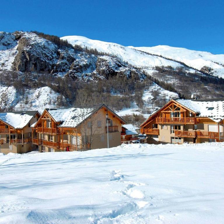 2 pièces cabine 6 pers. exposé Sud avec balcon et garage à Valloire - One-Bedroom Apartment - 14