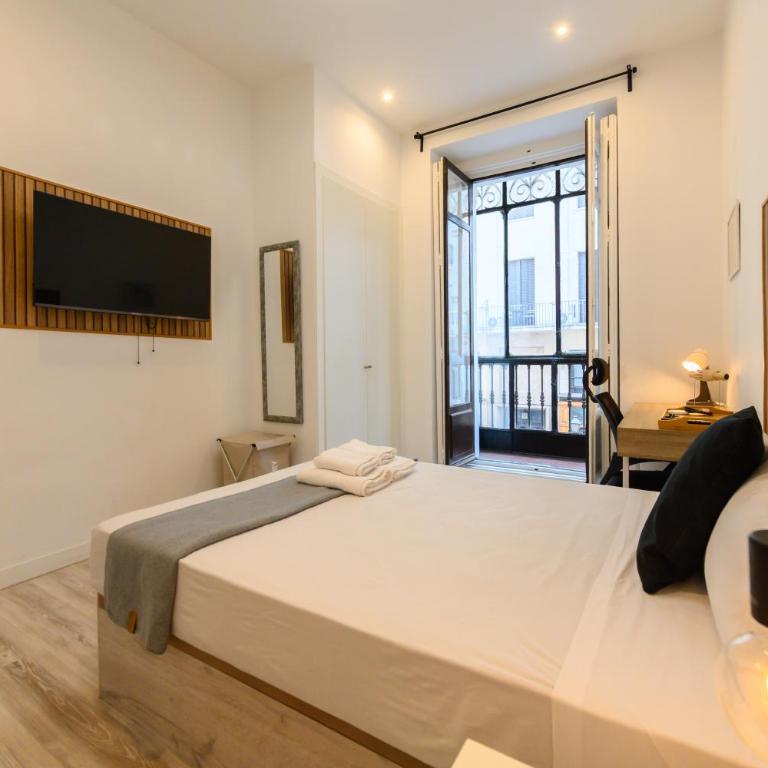 Washington habitación con comodidad y zonas compartidas Gran Vía-Madrid Temporal SBE1014 - Double Room - 12
